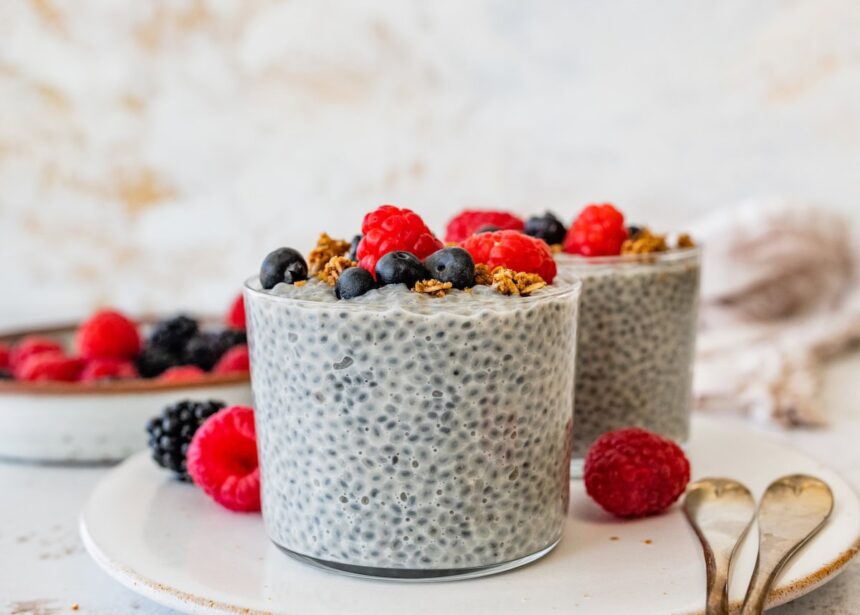 Easy Basil Seed Pudding