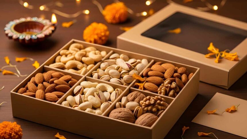 Say yes to health this Diwali! Switch to dry fruit hampers for nutritious gifting