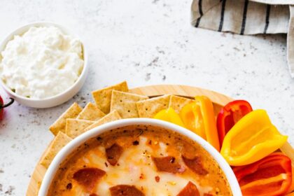 Cottage Cheese Pizza Bowl (Viral Recipe)