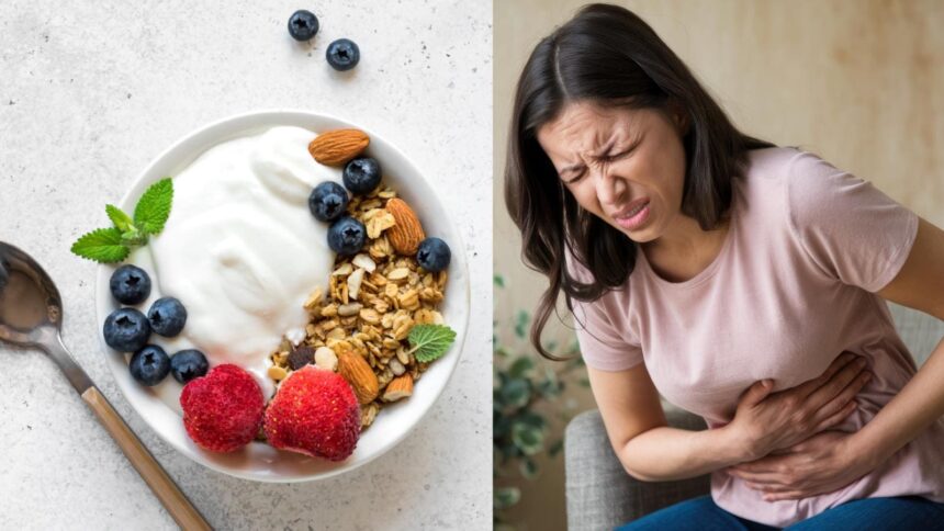 A high fiber yoghurt bowl recipe that can relieve constipation and indigestion