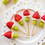 Grinch Fruit Kabobs