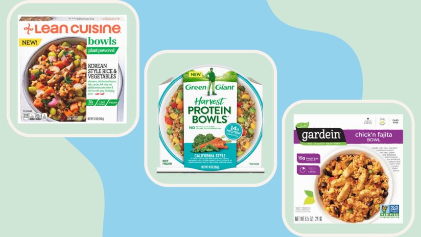 lean cuisine, green giant, gardein frozel meals