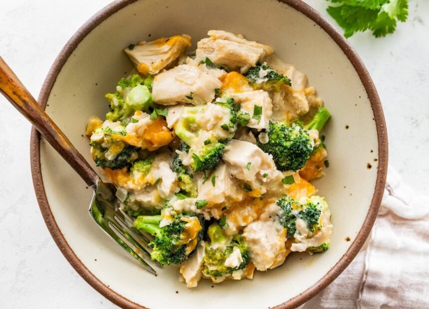 Slow Cooker Chicken and Rice