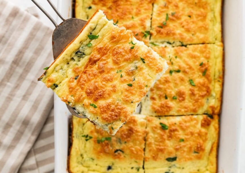 Baked Cottage Cheese Eggs (Easy Egg Bake)