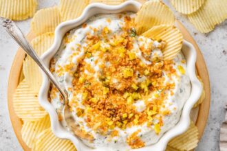 High-Protein Fried Pickle Dip (Viral Recipe)