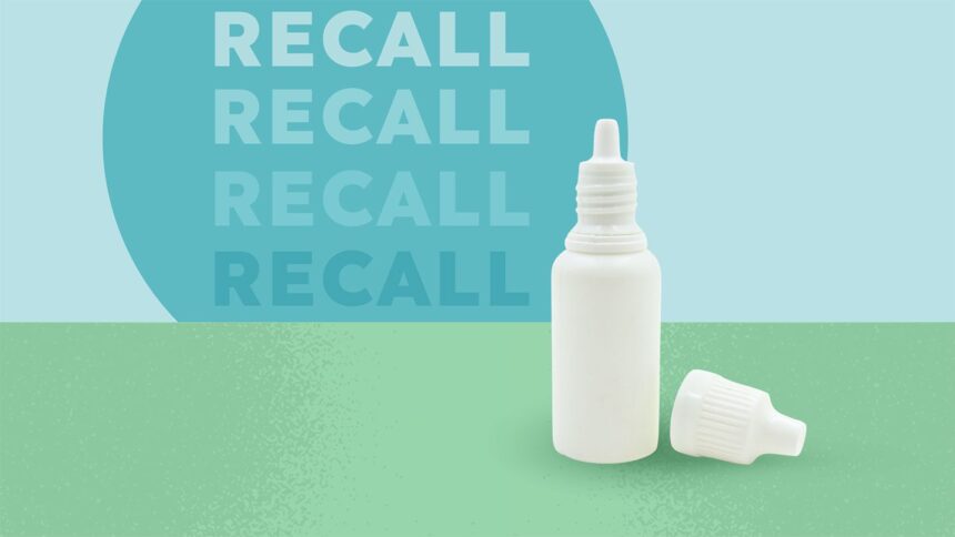 Millions of Eye Drop Bottles May Be Contaminated, Prompting Nationwide Recall