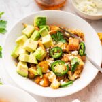 Hot Honey Chicken Sheet Pan Meal