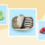 Spinach, sardines, berries