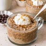 High-Protein Brown Sugar Shaken Espresso Overnight Oats